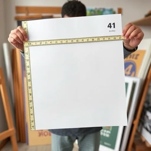 2. 정확한 4절지 사이즈 (cm/inch)와 A4, 8절지 완벽 비교