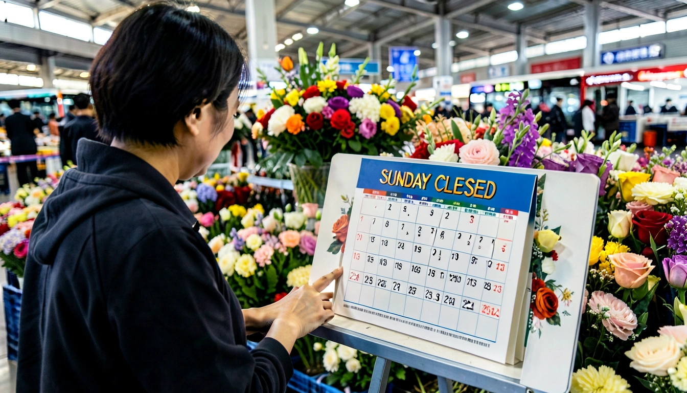 꽃시장 방문 전, 이것만은 꼭 확인하세요! (시행착오 줄이는 체크리스트)