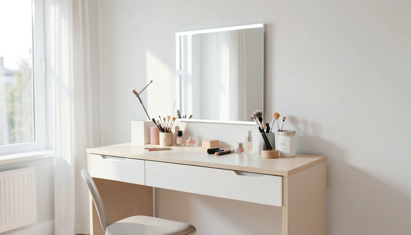 말름 화장대, 2025년 트렌드 반영한 단계별 활용법: 나만의 뷰티 아지트 만들기
