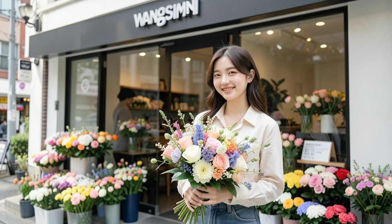 꽃다발 취향 저격! 왕십리에서 내 스타일에 맞는 꽃집 찾는 법