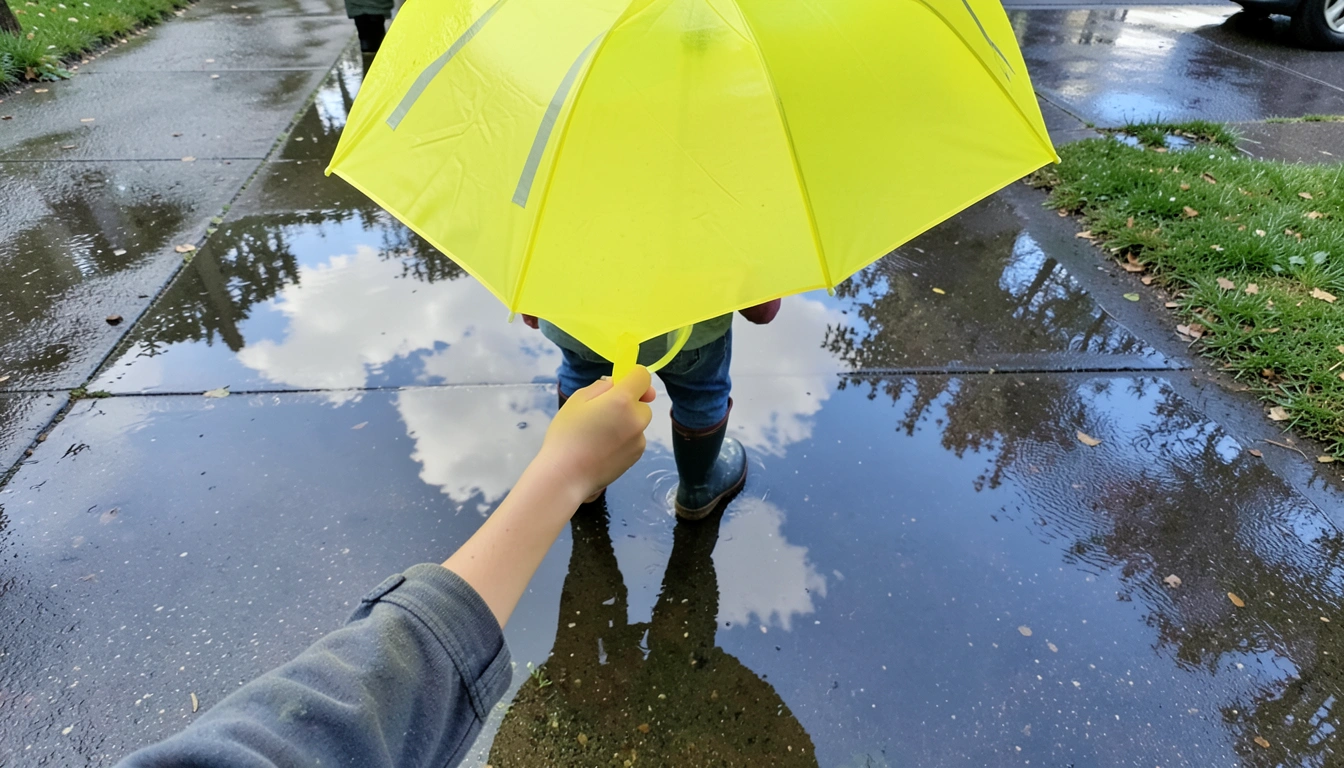 4. 비 오는 날 완전정복! 유아우산과 함께하는 종합 솔루션