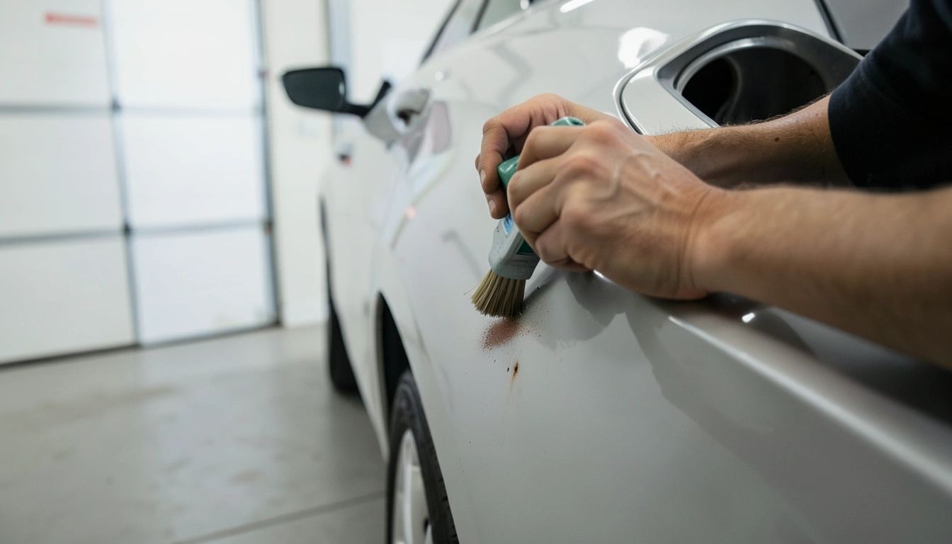 2. 셀프 자동차녹제거, 이 정도면 도전해 볼 만하다! (초기 녹 & 준비물)