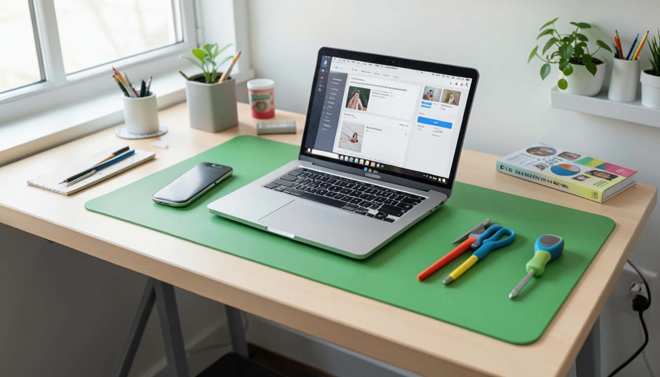 소재부터 두께까지, 내게 맞는 책상고무판 핵심 선택 가이드 (기능 & 특성 분석)