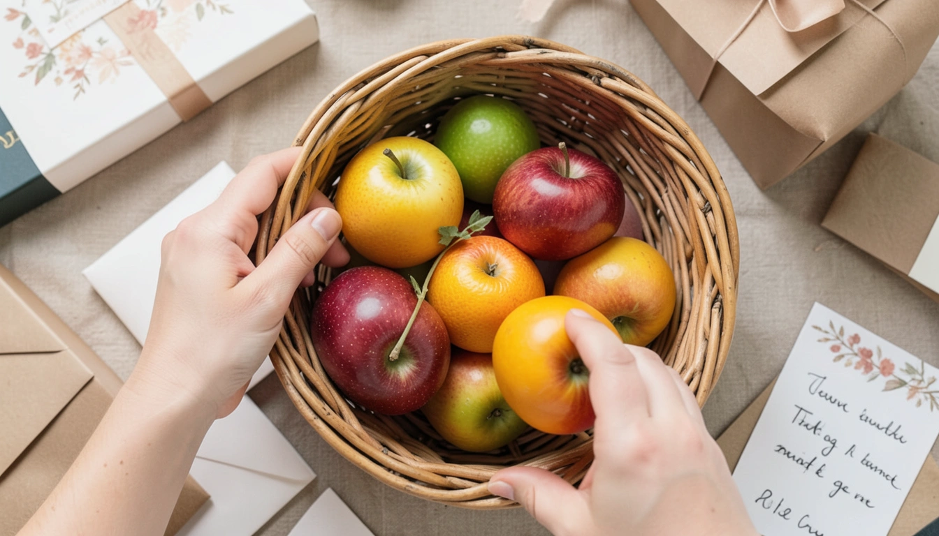 4. 전문가처럼 만드는 과일바구니: 프리미엄 감성 더하기