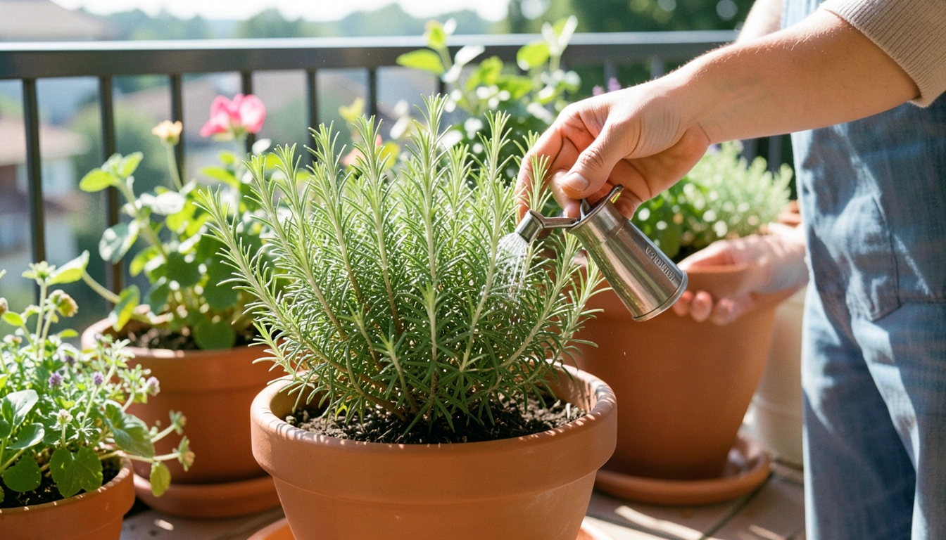 로즈마리 물주기, 햇빛, 통풍의 황금비율: "이것"만 지켜도 절반은 성공! ✨