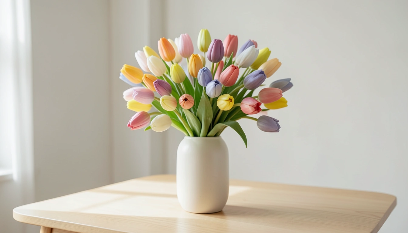 튤립꽃다발, 시들지 않게 오래 보관하는 특급 비법