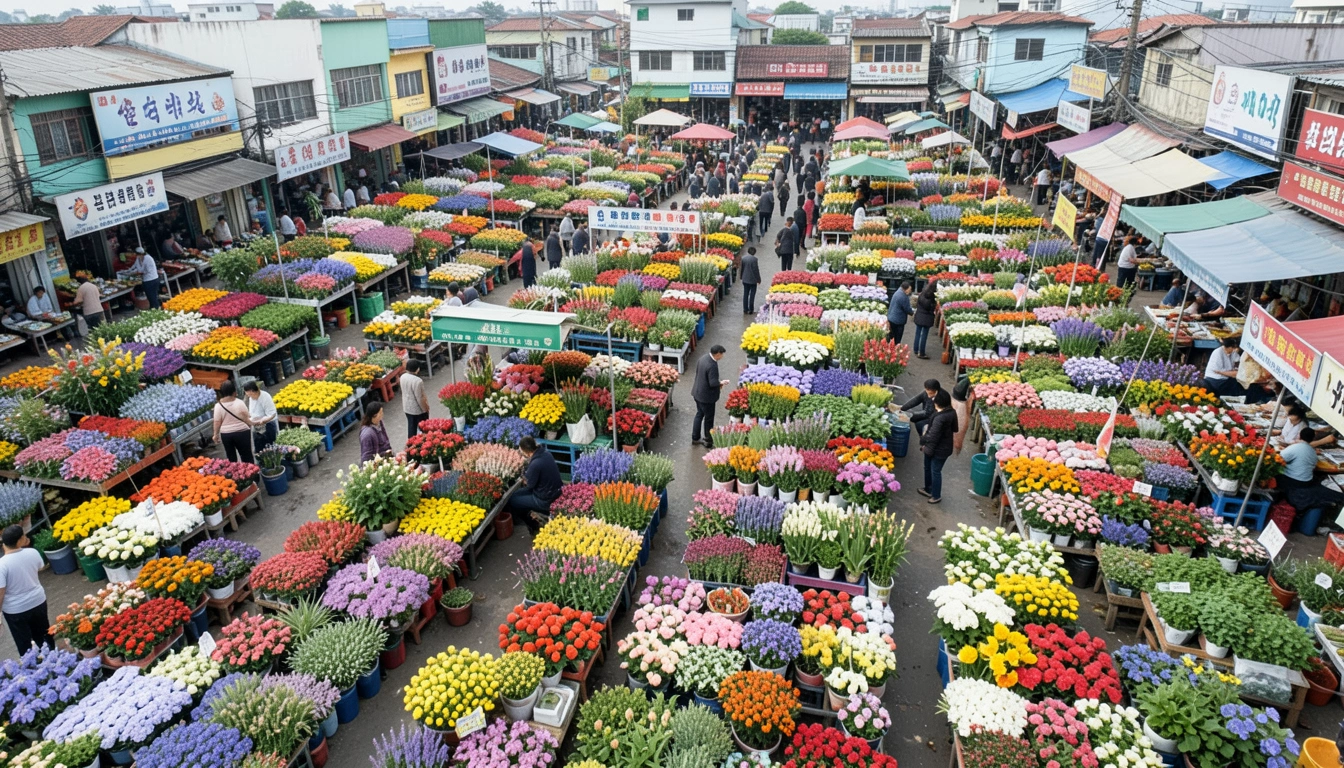 양재화훼단지 꽃다발·화분 가격, '이것' 알면 호갱 탈출! (생화 & 분화 쇼핑 전략)